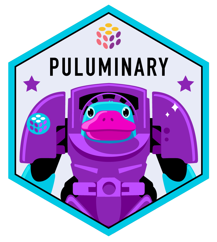 Puluminary badge.